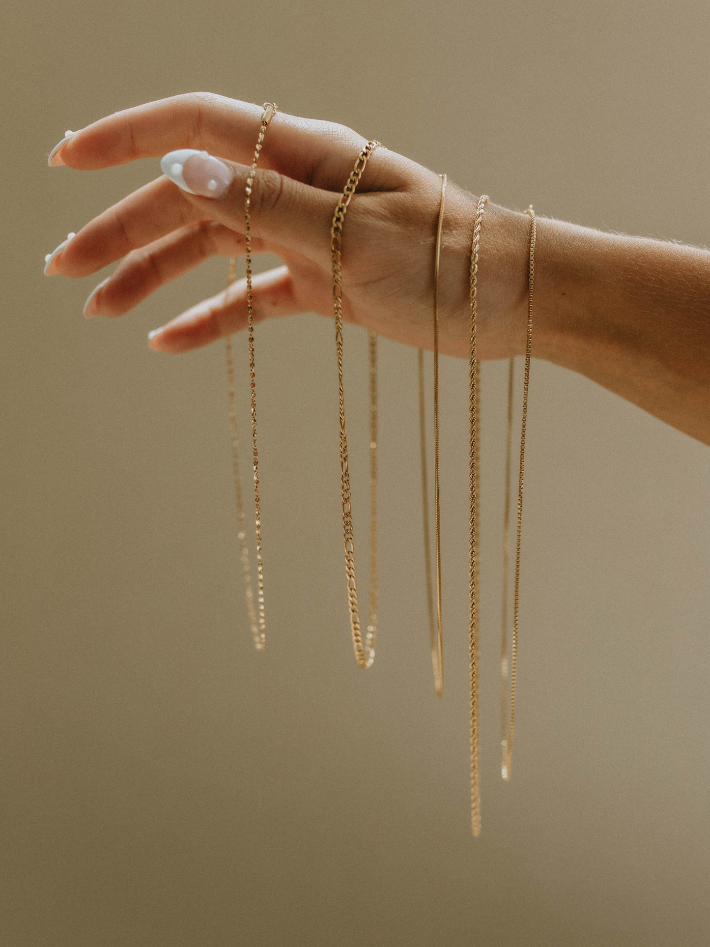 Twist Stacking Chain (18k gold)