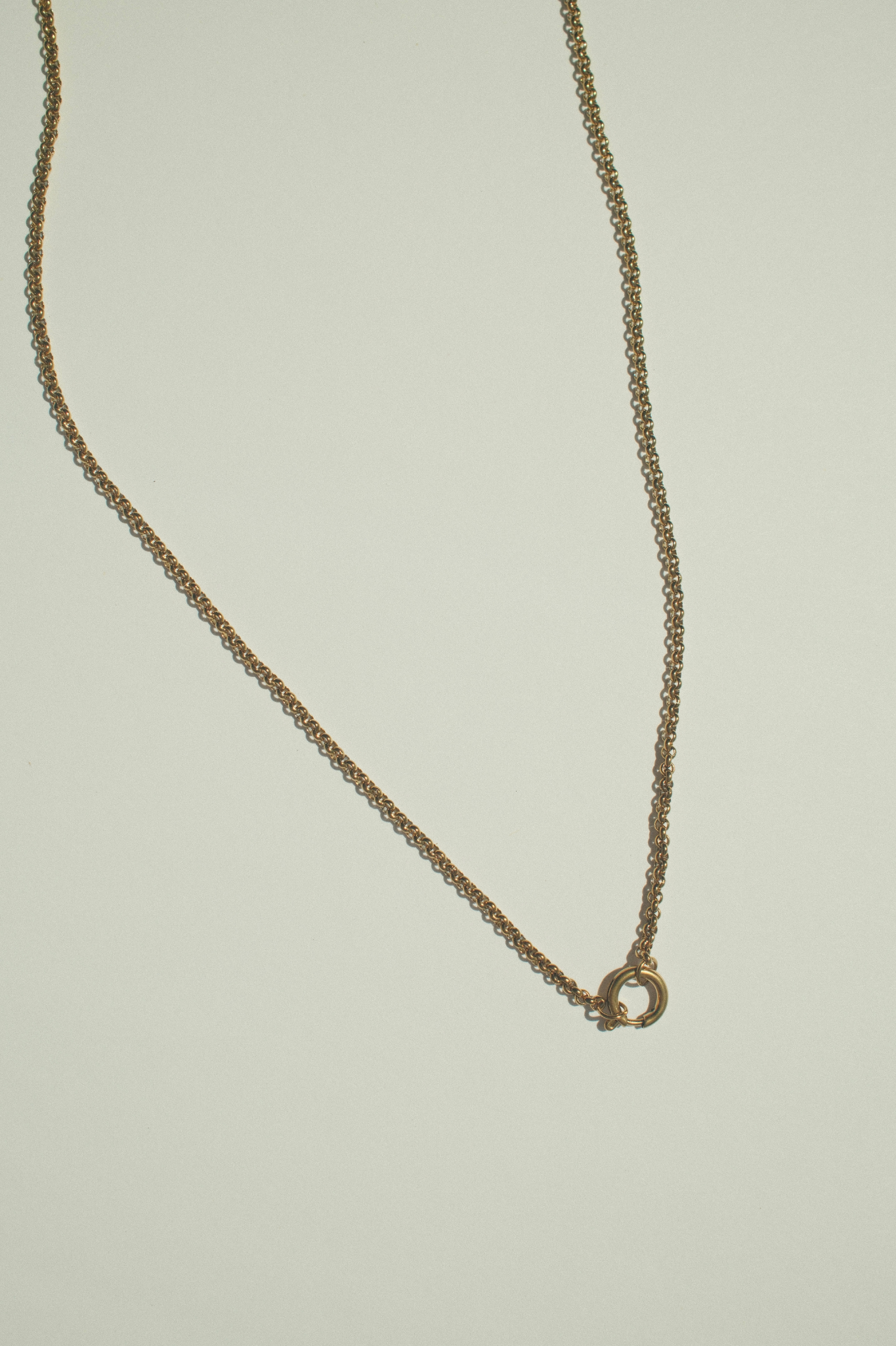 Little Clasp Necklace (18k gold)