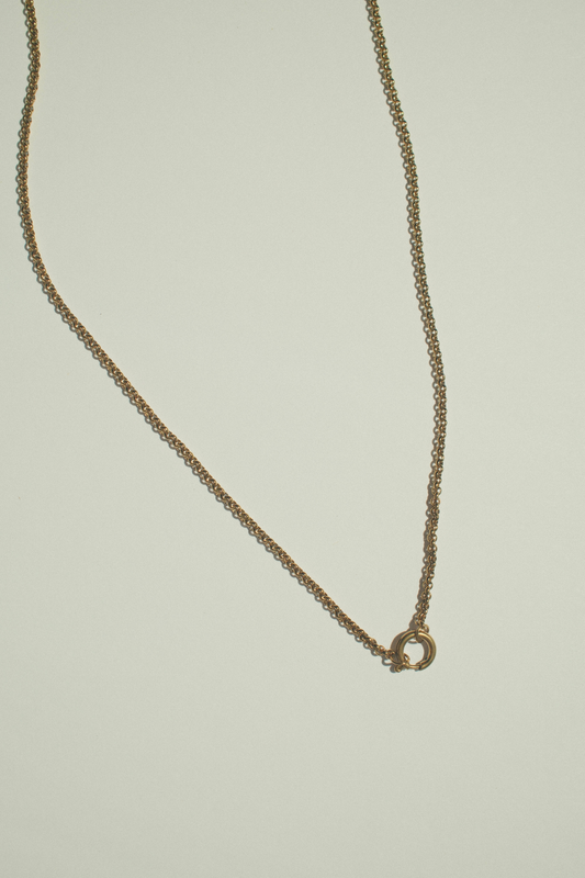Little Clasp Necklace (18k gold)