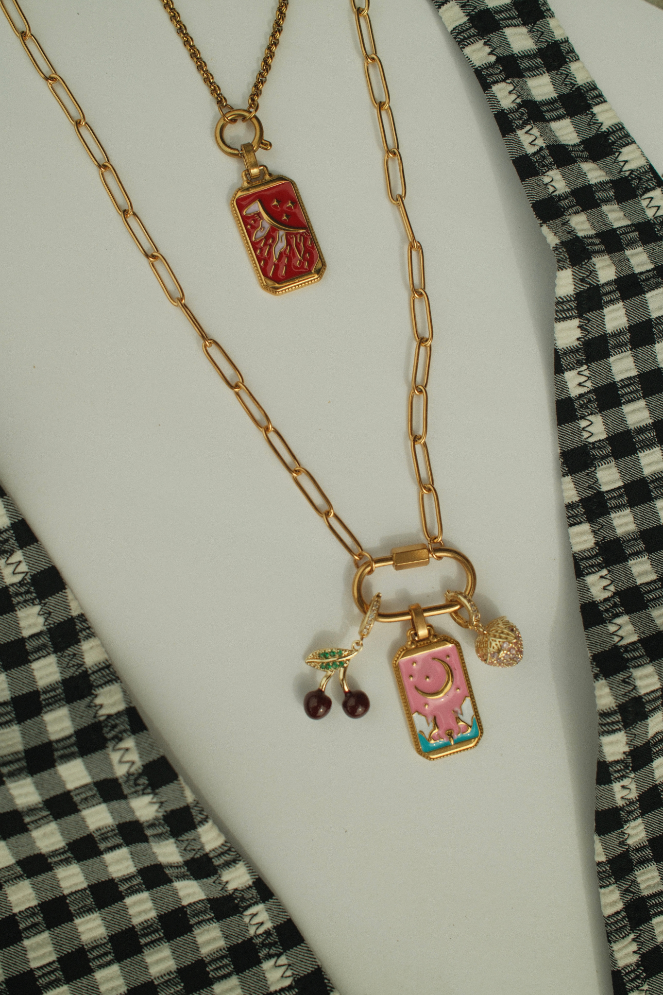 Red Abstract Charm