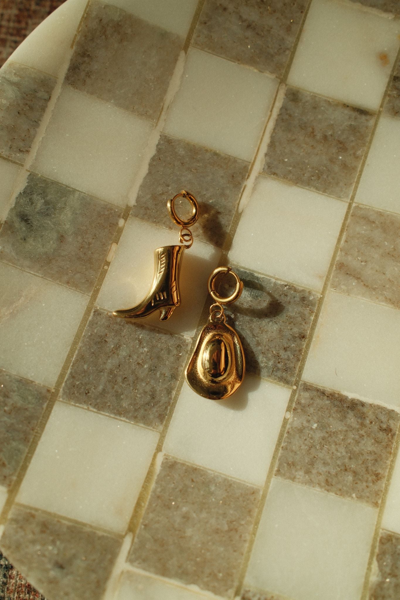 Cowgirl Earrings (18k gold)