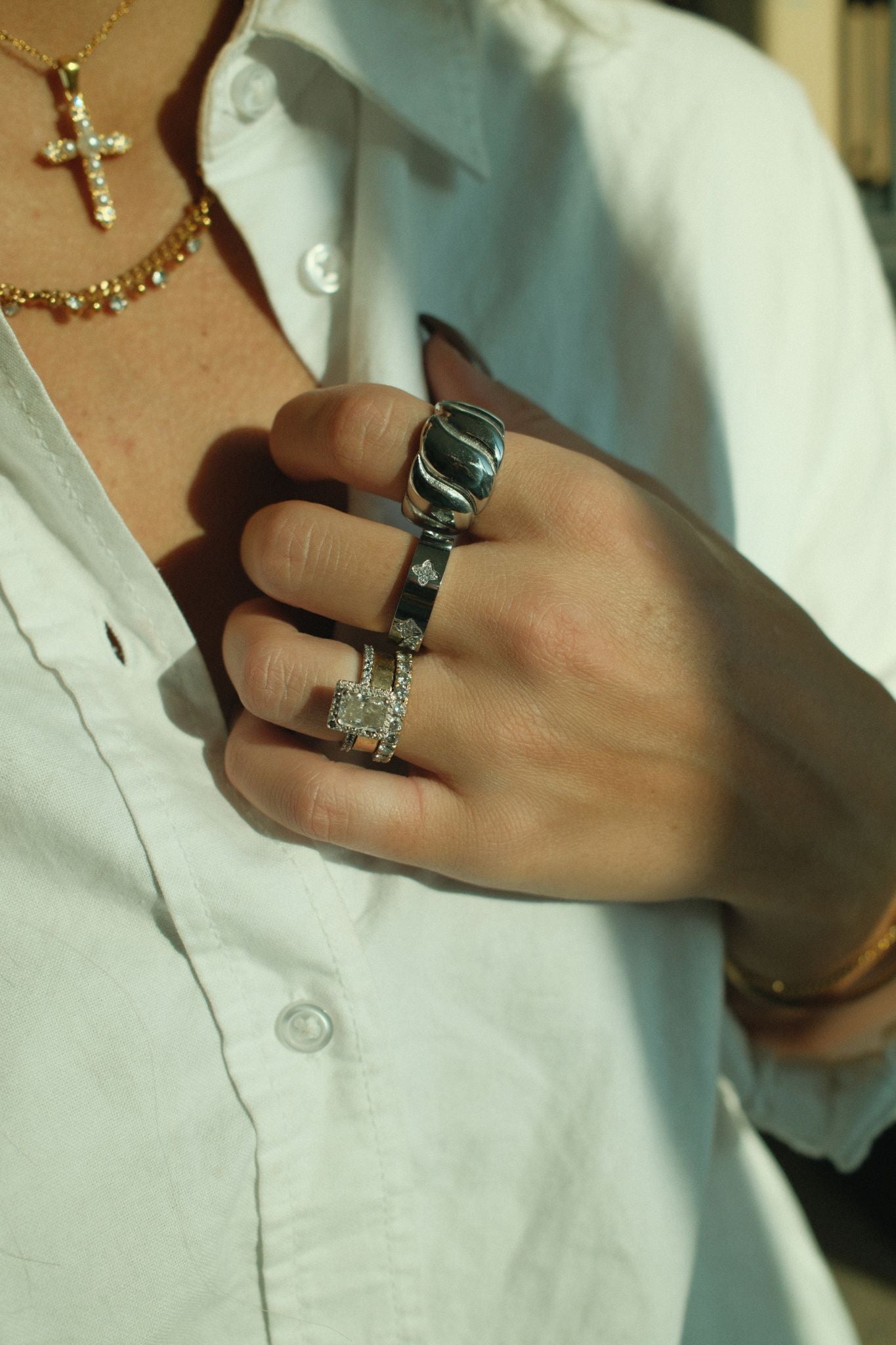 Nonchalant Ring (Silver)