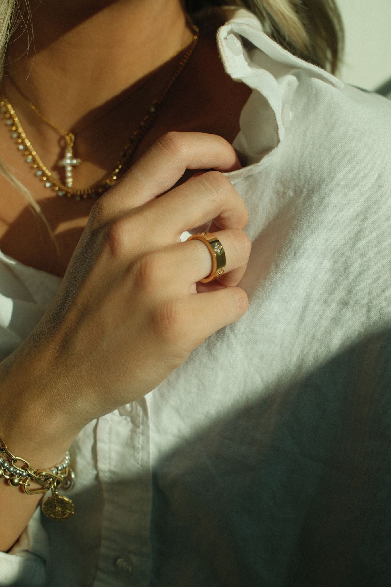 Love Locked Ring (18k gold)