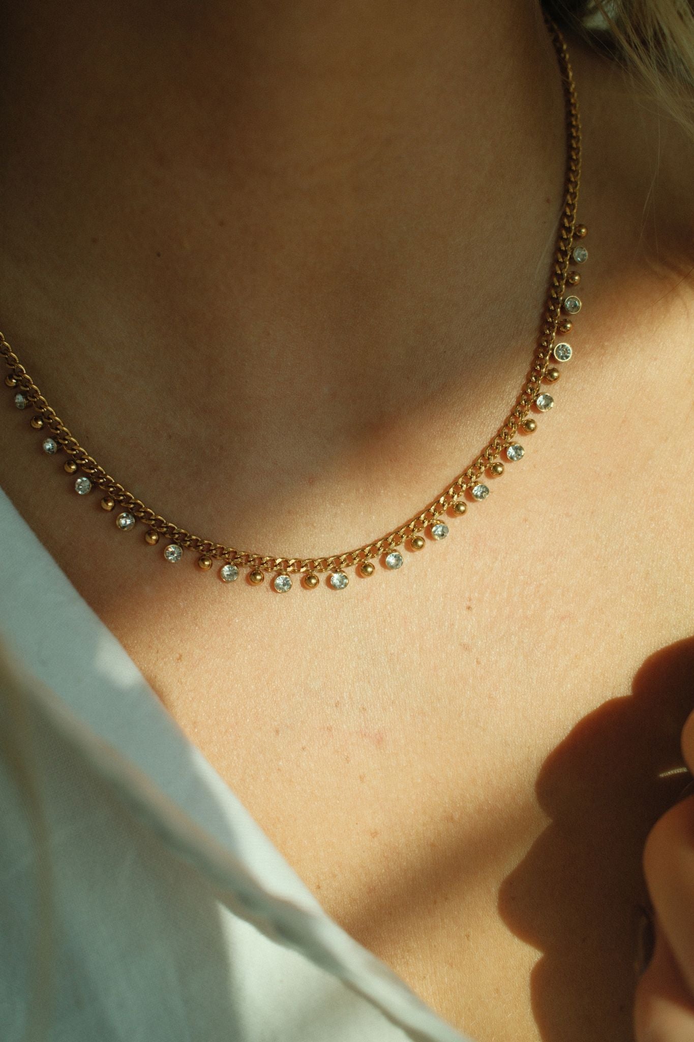 Love Letters Necklace (18k gold)