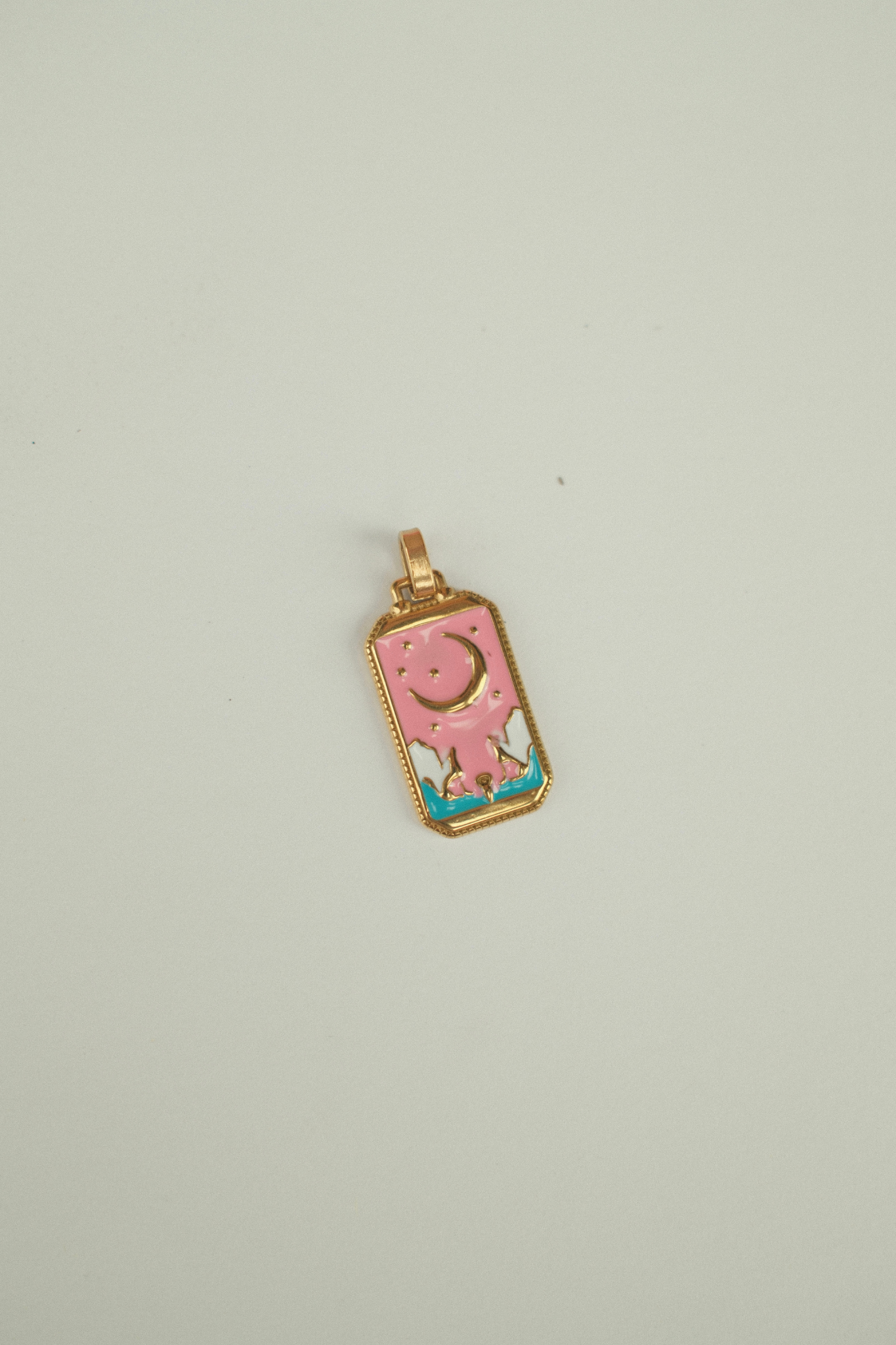 Pink Moon Charm