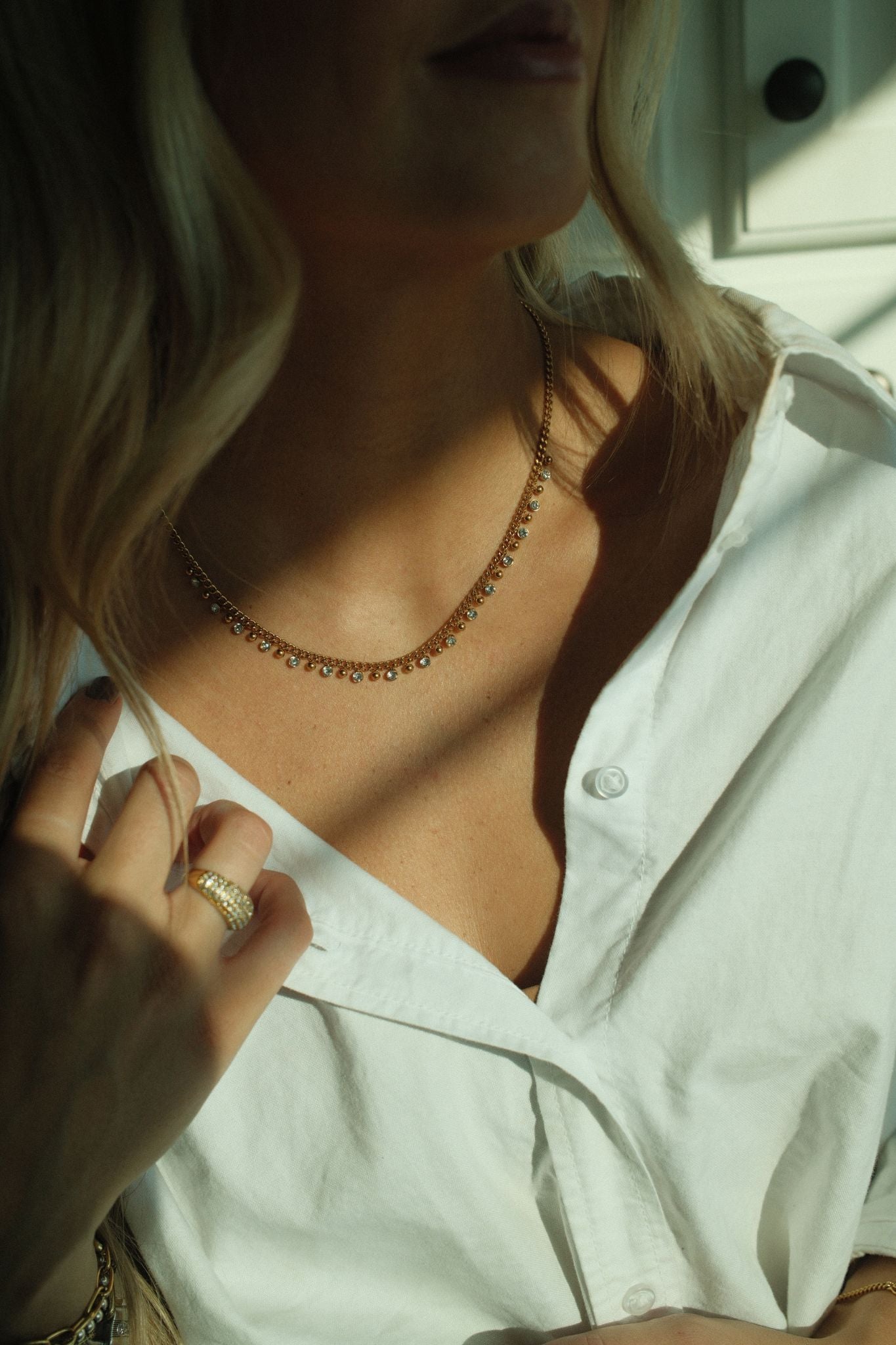 Love Letters Necklace (18k gold)