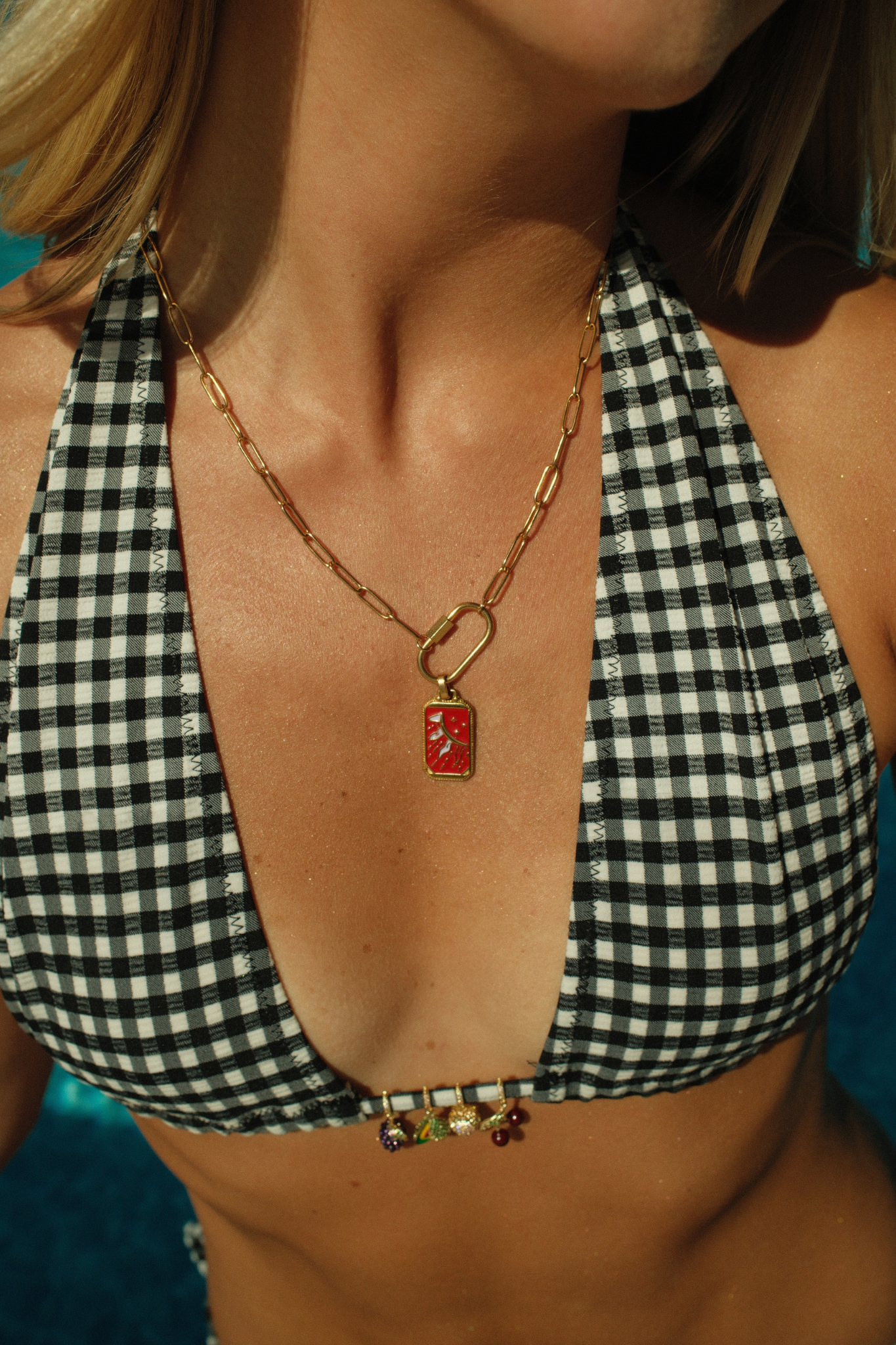Red Abstract Charm