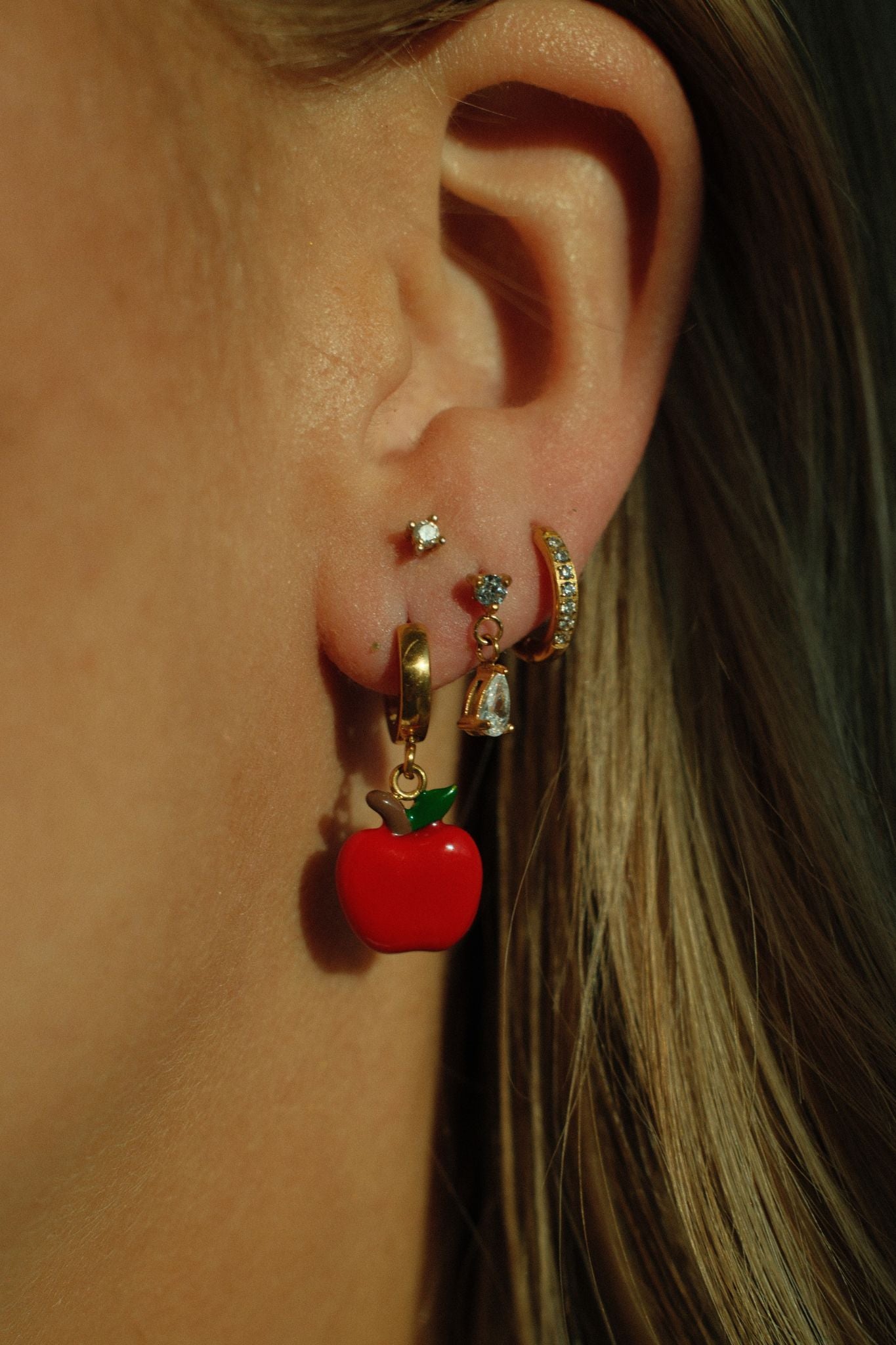 Save Those Tears Earrings (18k gold)