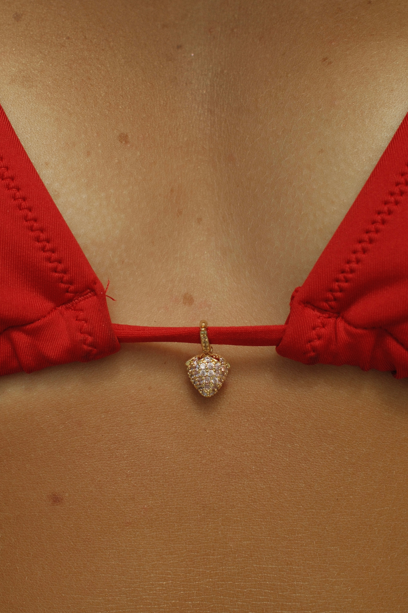 Strawberry Bikini Charm