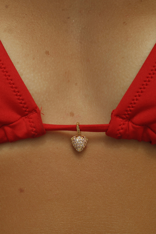 Strawberry Bikini Charm