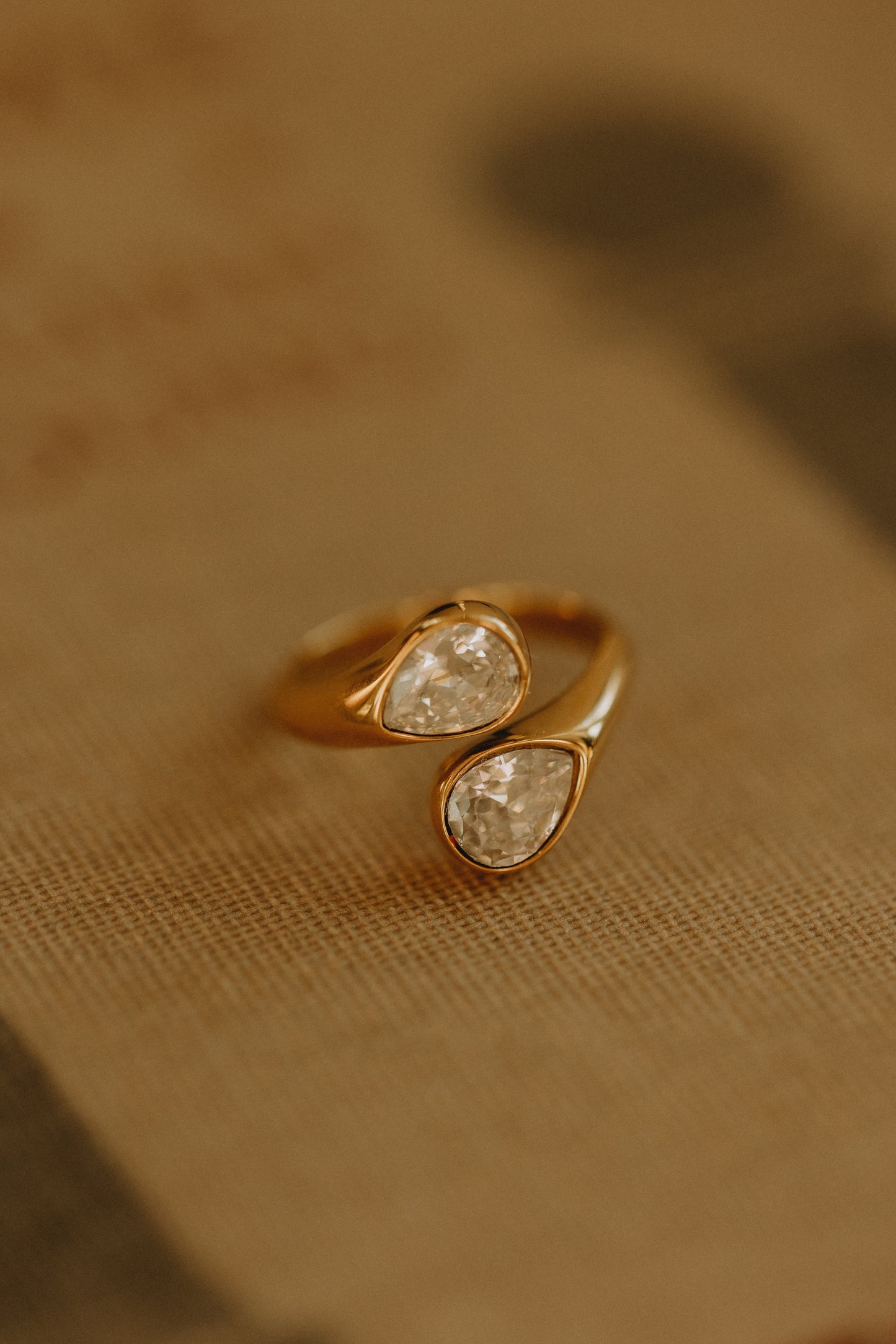 Diamond Wrap Ring (18k gold)