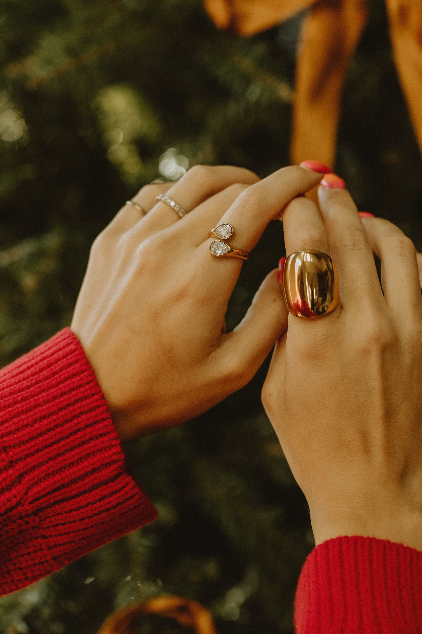 Diamond Wrap Ring (18k gold)