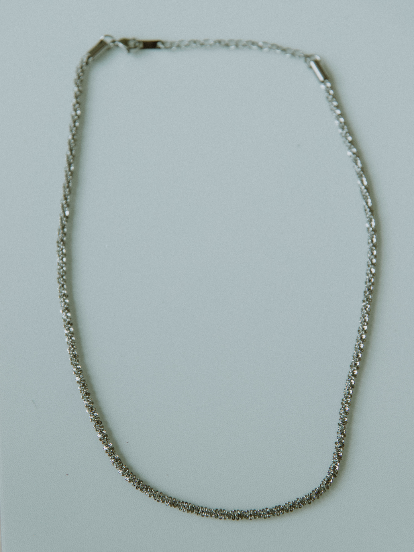 Lights Camera Action Necklace - Silver