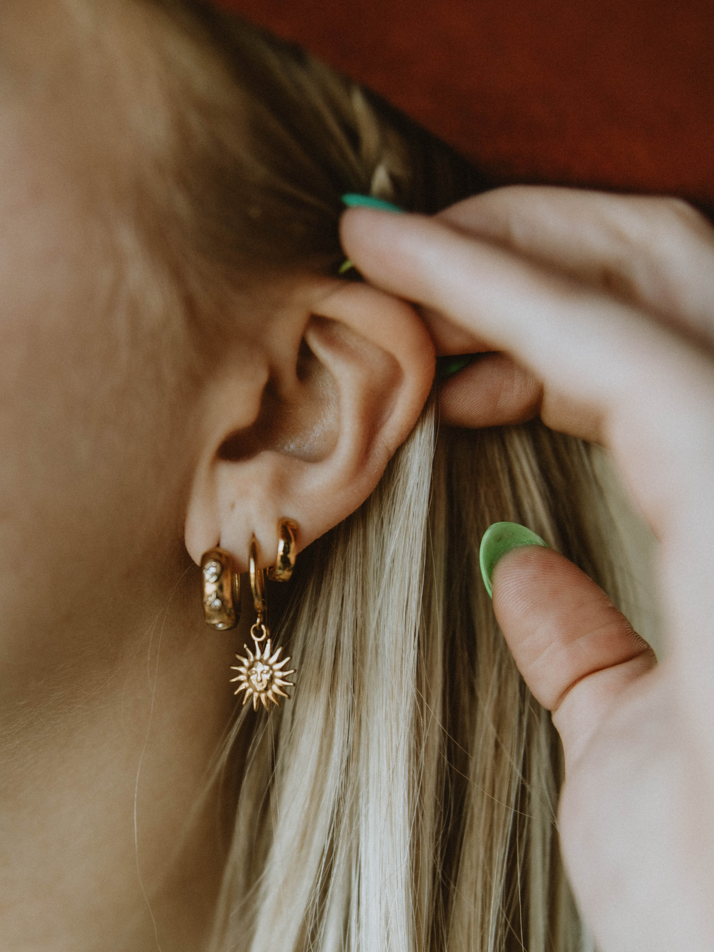 Basic Gold Petite Hoops (18k gold)