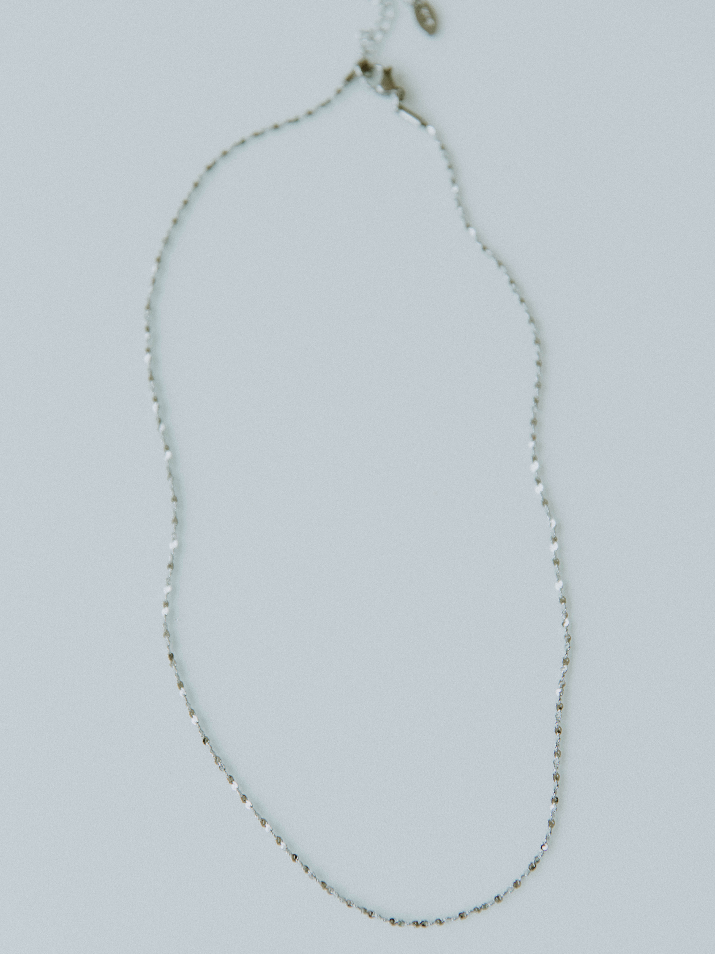 Twinkle Stacking Chain Necklace - Silver